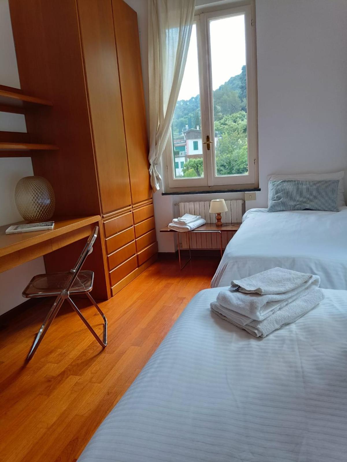 Portofino Seaview Apartment, 50 Meters From The Beach, Free Parking, Air Conditioning Paraggi Exteriér fotografie